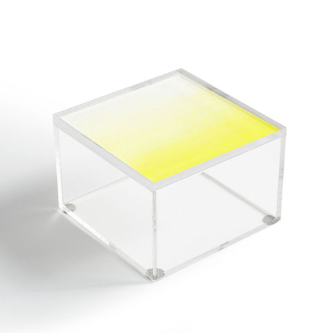 Social Proper Lemon Ombre Acrylic Box