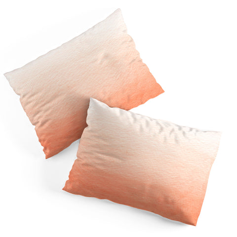 Social Proper Peach Ombre Pillow Shams