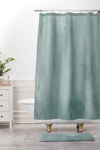 Social Proper Raw Shower Curtain And Mat