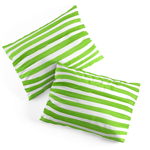 Social Proper Spruce Stripes Pillow Shams