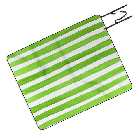 Social Proper Spruce Stripes Picnic Blanket