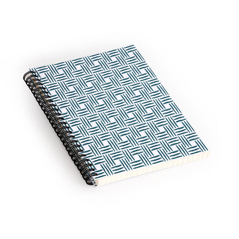 Social Proper Wasserweave Spiral Notebook