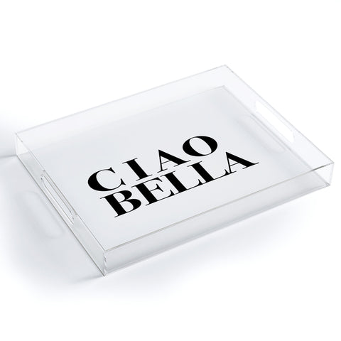 socoart Ciao Bella Acrylic Tray
