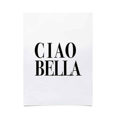 socoart Ciao Bella Poster