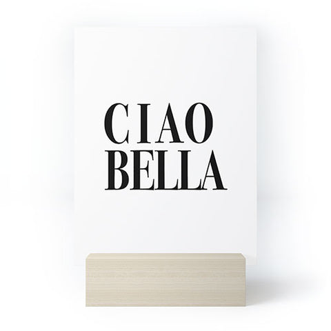 socoart Ciao Bella Mini Art Print