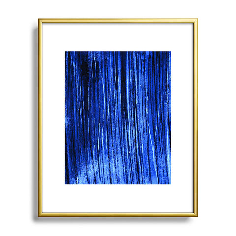 Sophia Buddenhagen Bright Blue Metal Framed Art Print
