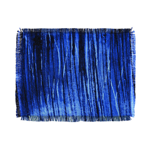 Sophia Buddenhagen Bright Blue Throw Blanket