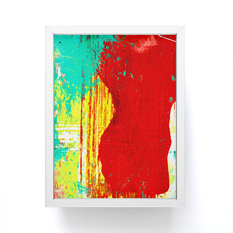 Sophia Buddenhagen Bright Red 1 Framed Mini Art Print
