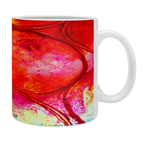 Sophia Buddenhagen Bright Red Circles Coffee Mug
