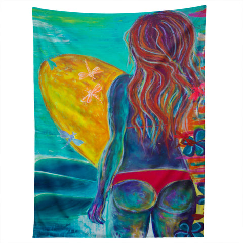 Sophia Buddenhagen Cheeky Surfer Tapestry