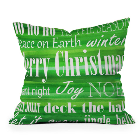 Sophia Buddenhagen Christmas Collection 2 Throw Pillow