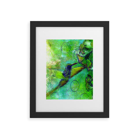 Sophia Buddenhagen Hummingbird Framed Art Print