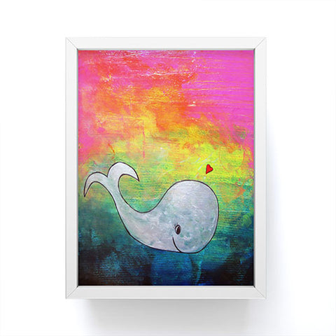Sophia Buddenhagen I Whale Always Remember You Framed Mini Art Print