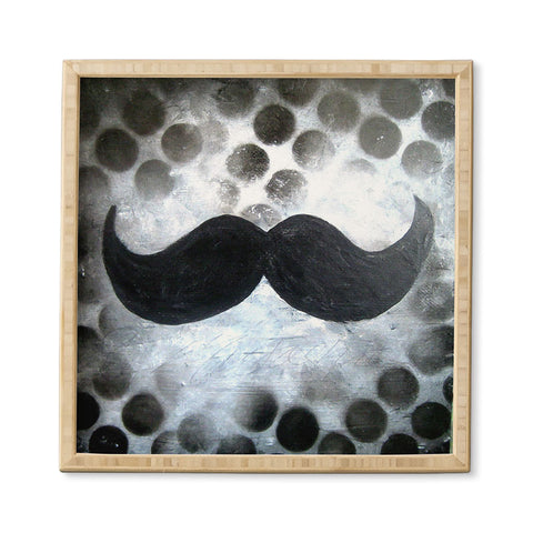 Sophia Buddenhagen Le Mustachio Framed Wall Art