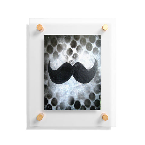 Sophia Buddenhagen Le Mustachio Floating Acrylic Print