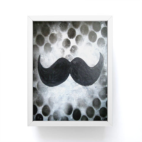 Sophia Buddenhagen Le Mustachio Framed Mini Art Print