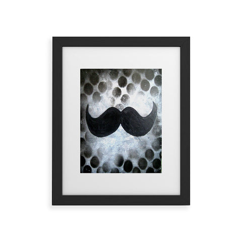 Sophia Buddenhagen Le Mustachio Framed Art Print