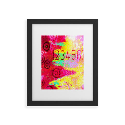 Sophia Buddenhagen Numbers Framed Art Print