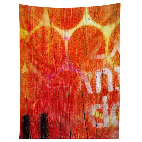 Sophia Buddenhagen Orange Tapestry
