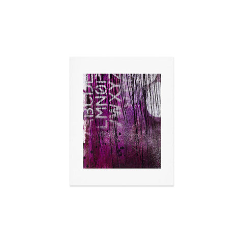 Sophia Buddenhagen Purple 1 Art Print