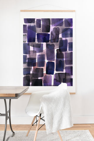 Sophia Buddenhagen Purple Dawn Art Print And Hanger