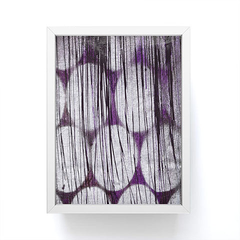 Sophia Buddenhagen Purple Spotlight Framed Mini Art Print