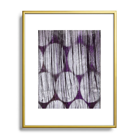 Sophia Buddenhagen Purple Spotlight Metal Framed Art Print