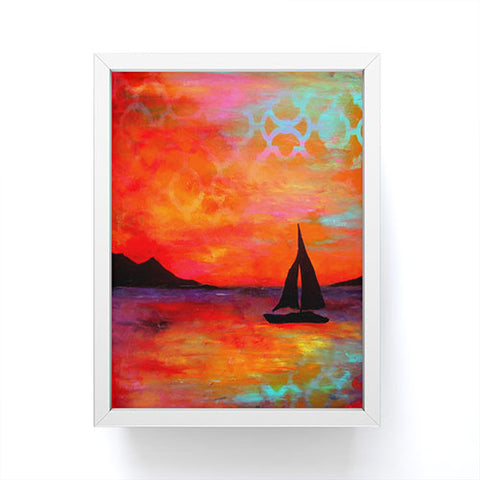 Sophia Buddenhagen Sail Away With Me Framed Mini Art Print