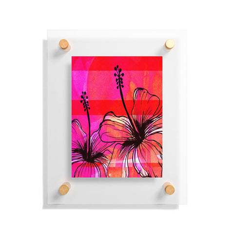 Sophia Buddenhagen Summer Pink Floating Acrylic Print