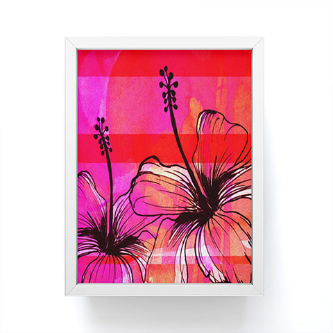 Sophia Buddenhagen Summer Pink Framed Mini Art Print