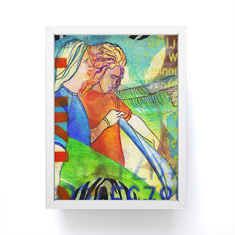 Sophia Buddenhagen Surfers Framed Mini Art Print