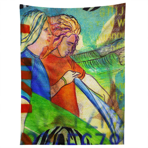 Sophia Buddenhagen Surfers Tapestry