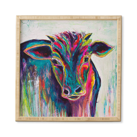 Sophia Buddenhagen Texas Cow Framed Wall Art