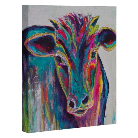 Sophia Buddenhagen Texas Cow Art Canvas