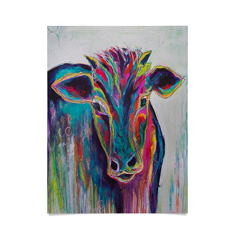 Sophia Buddenhagen Texas Cow Poster