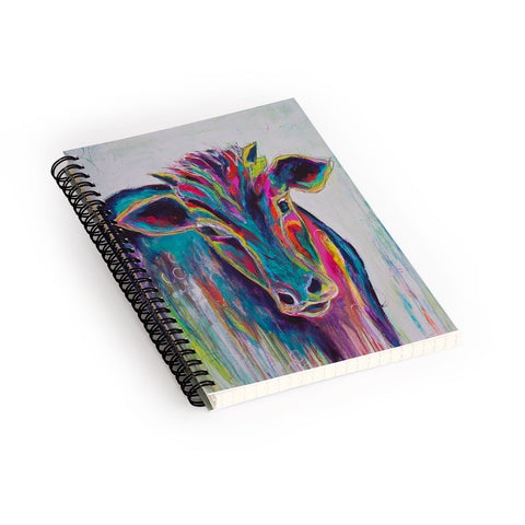 Sophia Buddenhagen Texas Cow Spiral Notebook