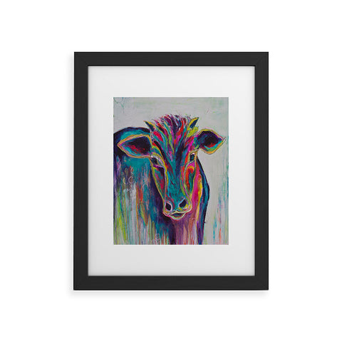 Sophia Buddenhagen Texas Cow Framed Art Print