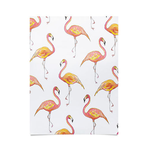 Sophia Buddenhagen The Pink Flamingos Poster