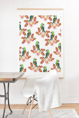 Sophia Buddenhagen Tropical Bird Art Print And Hanger