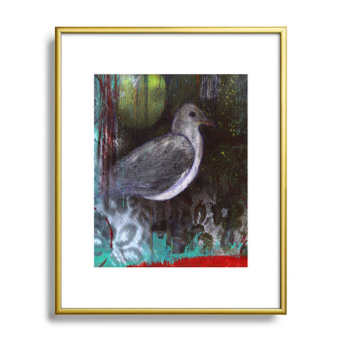 Sophia Buddenhagen White Bird 1 Metal Framed Art Print