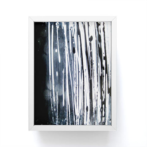 Sophia Buddenhagen White Lines Framed Mini Art Print
