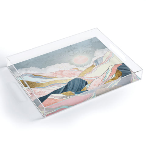SpaceFrogDesigns Spring Morning Acrylic Tray