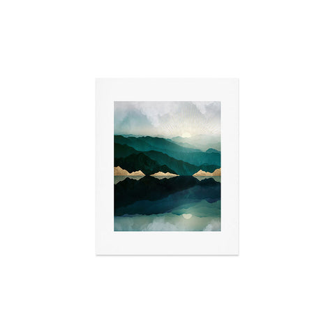 SpaceFrogDesigns Waters Edge Reflection Art Print