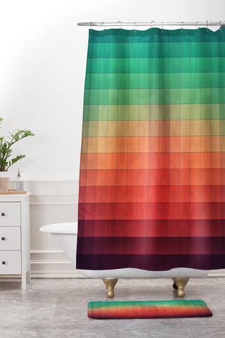 Spires cyvyn Shower Curtain And Mat