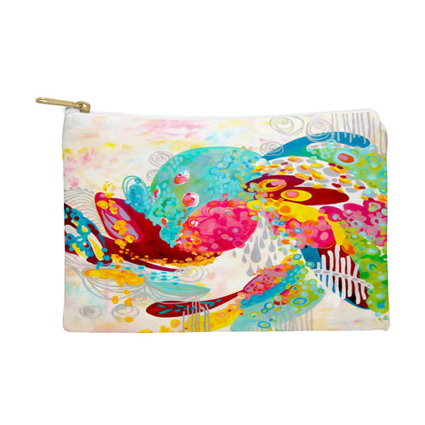 Stephanie Corfee Abstract Free Spirit Pouch