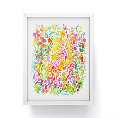 Stephanie Corfee Bubble Garden Framed Mini Art Print