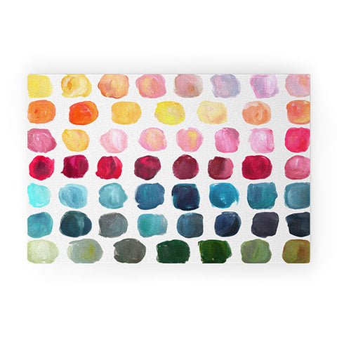 Stephanie Corfee Color Palette Welcome Mat