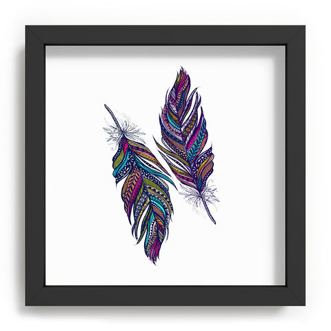 Stephanie Corfee Festival Feathers Recessed Framing Square