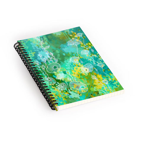 Stephanie Corfee Green Tea Spiral Notebook