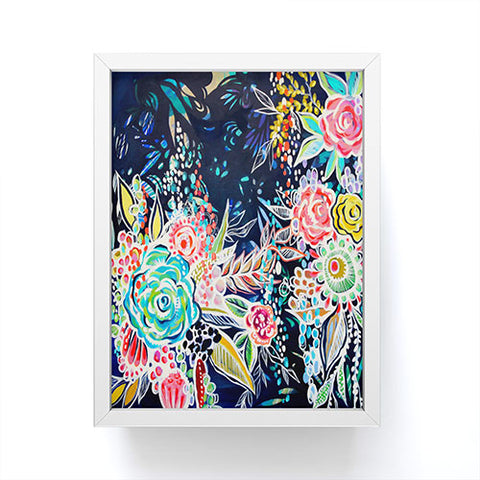 Stephanie Corfee Night Bloomers Framed Mini Art Print